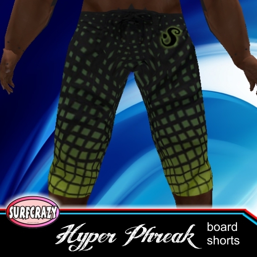 SURFCRAZY HYPER PHREAK BOARDSHORTS, great gift