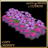 LW_ Potted Coleus Plant Mesh - Blue 1