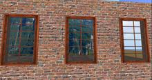 Simple 2 over 6 High Res House Window - Copy Mod Transfer 1744