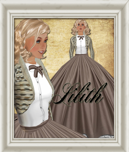 Shabby Chic Lilith - RESIZEABLE Vintage Victorian Western Priaire Dress