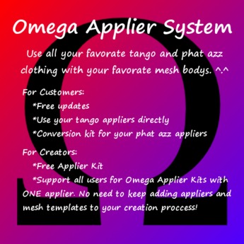 Second Life Marketplace - Omega System Kit for Manoua's Muscles