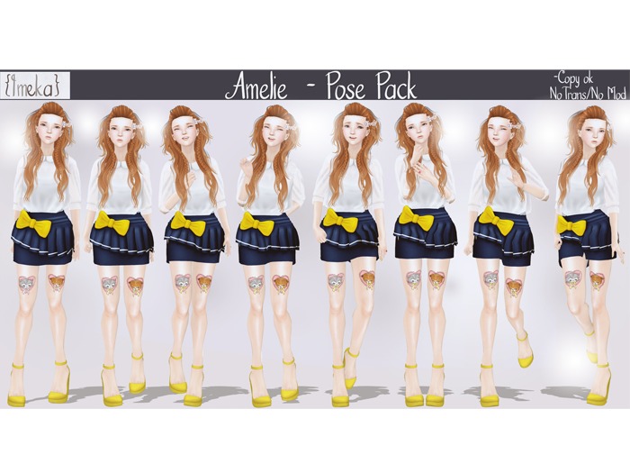 {Imeka} Amelie - Pose Pack