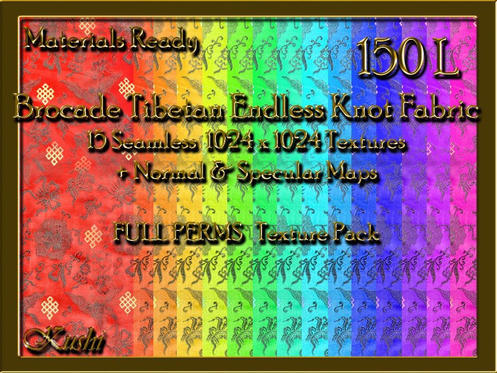 *Kushi* Wicker Weave Seamless Texture Pack