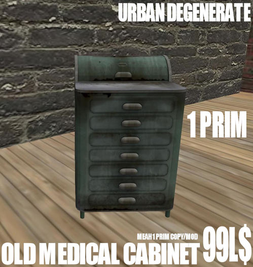 Medical Cabinet - MESH 1 PRIM 