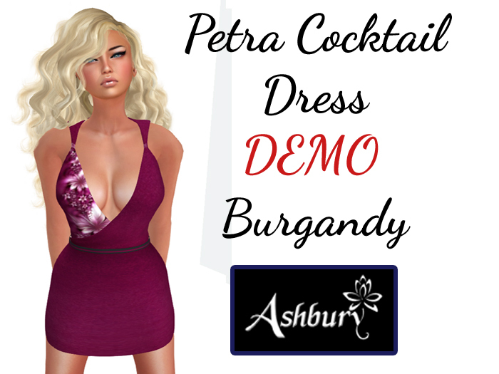 [ASHBURY] Petra Cocktail Dress-DEMOS