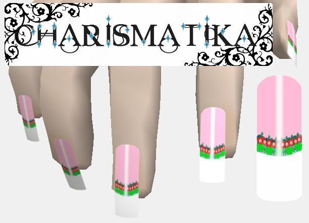 *Charismatika* Shamrocks and Roses Nails - St. Patrick's Day
