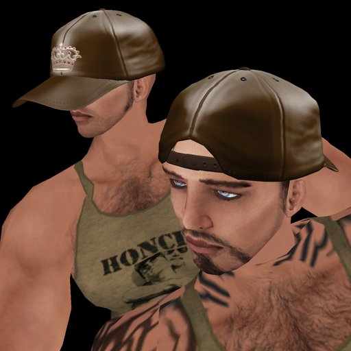 subVersion - Brown Baseball Cap with Texture Changer & Resize