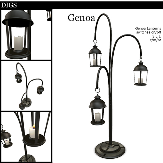 DIGS - Genoa Lanterns [MESH]