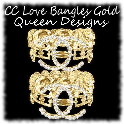 CC Love Bangles Gold