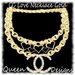 Cc love necklace gold