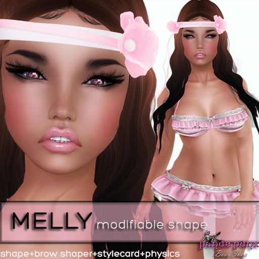 .:Panda Punx:. Body Shop Melly Shape  (Boxed)