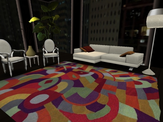 H♥MD- MODERN AREA RUG 90