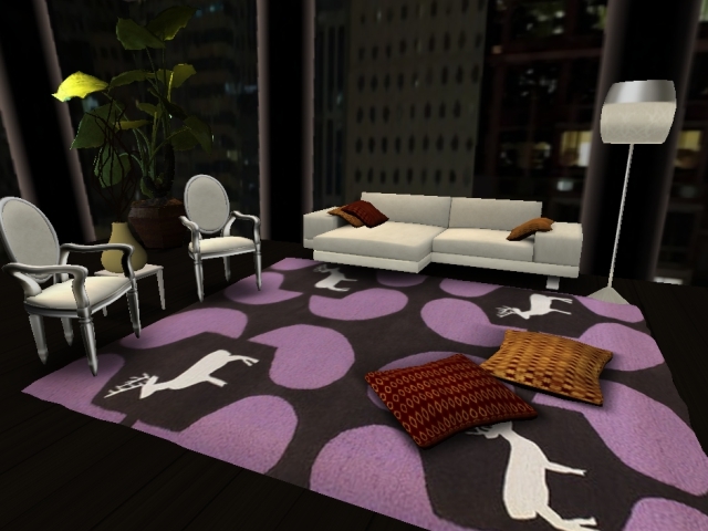 H♥MD- MULTI CHANGE AREA RUG - DEER * 2 FOR THE PRICE OF 1