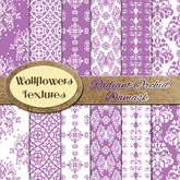 *Wallflowers* Radiant Orchid Damask