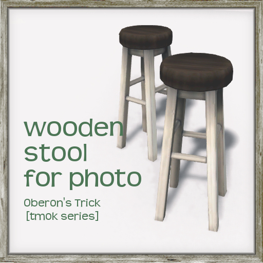Ot* Wooden Stool for photo