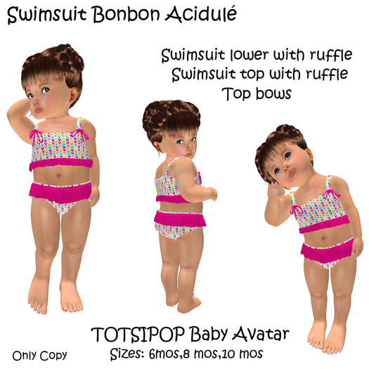 TOTSIPOP Swimsuit Bonbon Acidule