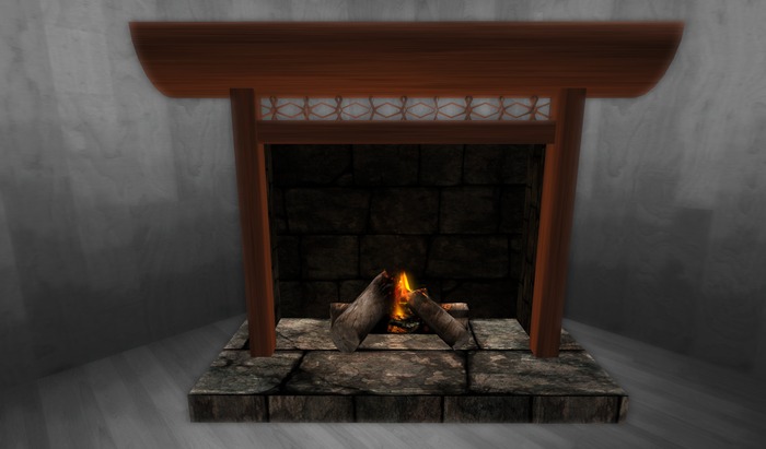 [k] Asian Fireplace