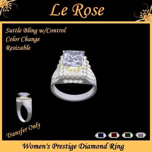 Prestige Diamond Ring - Women's  Gift Boxed