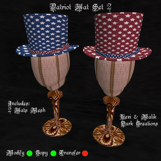 Patriot Hat Set 2