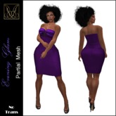 JCD Evening Glam Purple (partial mesh) 