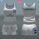 HONDURAS - female top + shorts  (MESH)