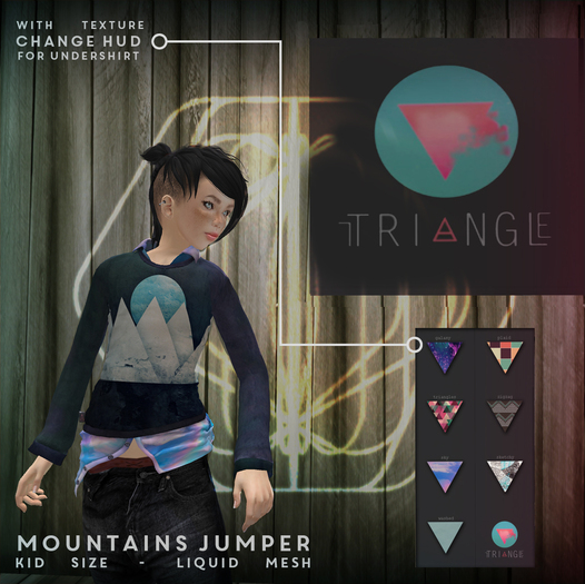 Triangle - Liquid Jumper-Kid - SPACECAT (WEAR ME BOX)