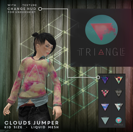 Triangle - Liquid Jumper-Kid - SPACECAT (WEAR ME BOX)