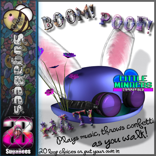 [~SugaBees~] [LM] Funky Soundin Checkered Top Hat