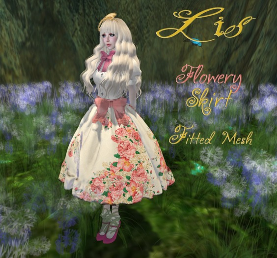 *: Lis :*  Flowery Skirt