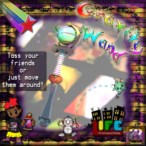 [~SugaBees~] Gravity Wand - Aqua [LIFE]