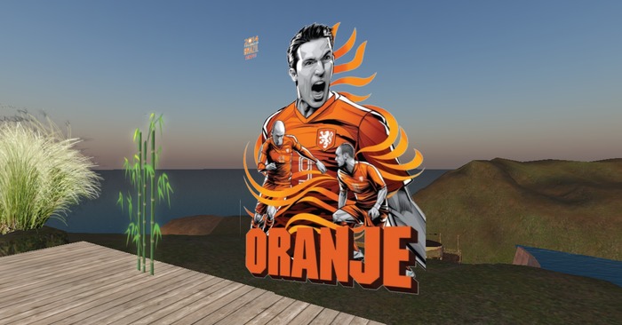 Oranje Support Van Persie
