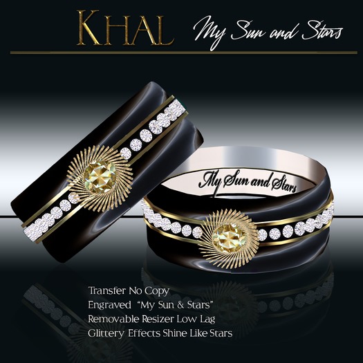 Exquisite Khaleesi Moon of my Life Ring Gold (box)