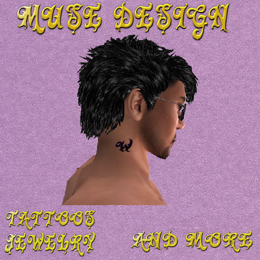 NECK TATTOO W