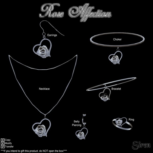 Rose Affection Jewelry Set