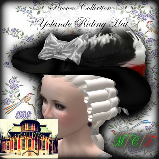 ~CdE~ Yolande Riding Hat