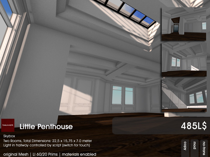 22769 ~ [bauwerk] The Little Penthouse