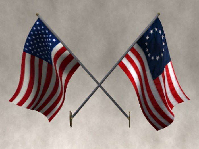 *HMC*  4th Of July American Flag Set
