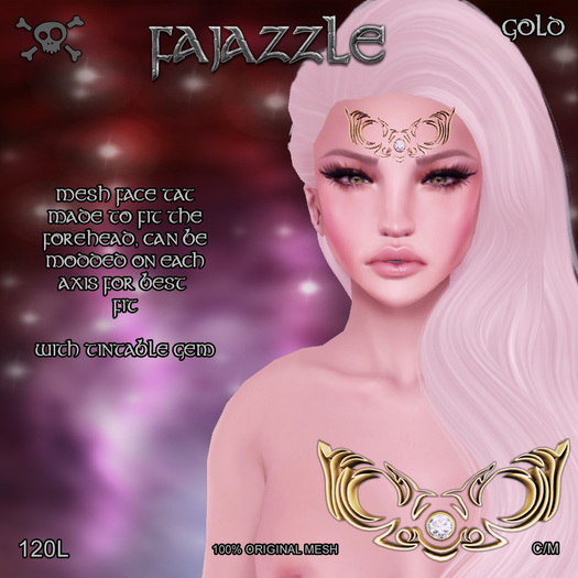 [The Forge] Face Art - Gold (Box)