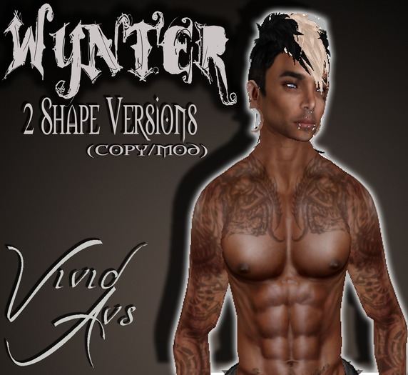 Wynter Slender Shape 2-PACK! COPY/MOD Vivid Avs
