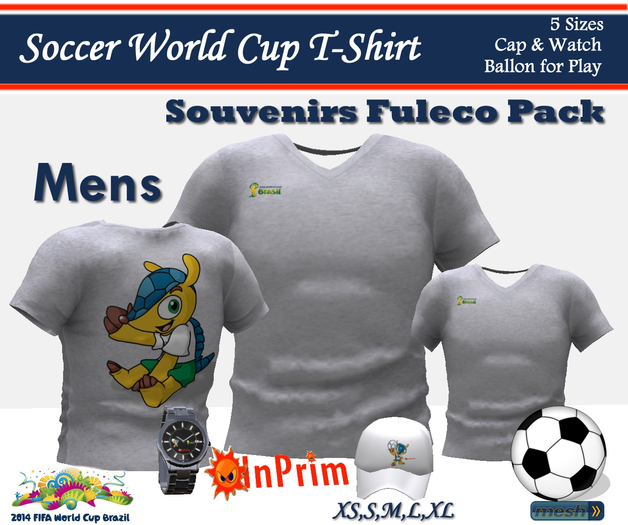 .:InPrim:. Souvenirs Fuleco Ofc T-Shirt