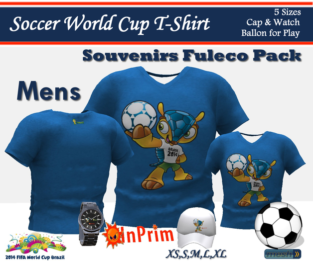.:InPrim:. Souvenirs Fuleco Ofc T-Shirt
