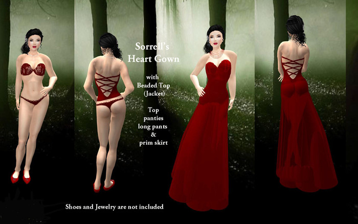***Sorrell's Heart Gown ***