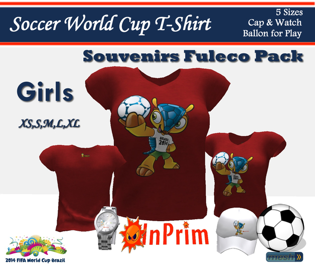 .:InPrim:. Souvenirs Fuleco Ofc T-Shirt