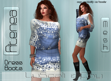..::LS:.Atenea Blouson Dress