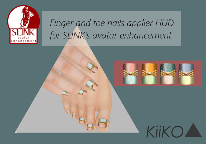 [KiiKO] Manicure/Pedicure applier for SLINK -04-