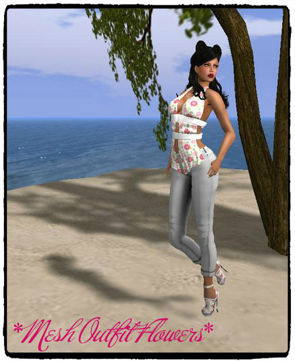 * Mesh Outfit Flowers* Summer