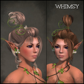 Whimsy Hair *LIGHT BROWNS* - OakLeaf Hair - rigged mesh