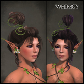 Whimsy Hair *DARK BROWNS* - OakLeaf Hair - rigged mesh