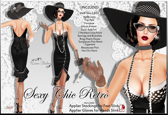 -Lamu Fashion-Outfit ''Sexy Chic Retro''DEMO