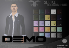 DEMO " Social Toucan Shirt " HUD 25 Types